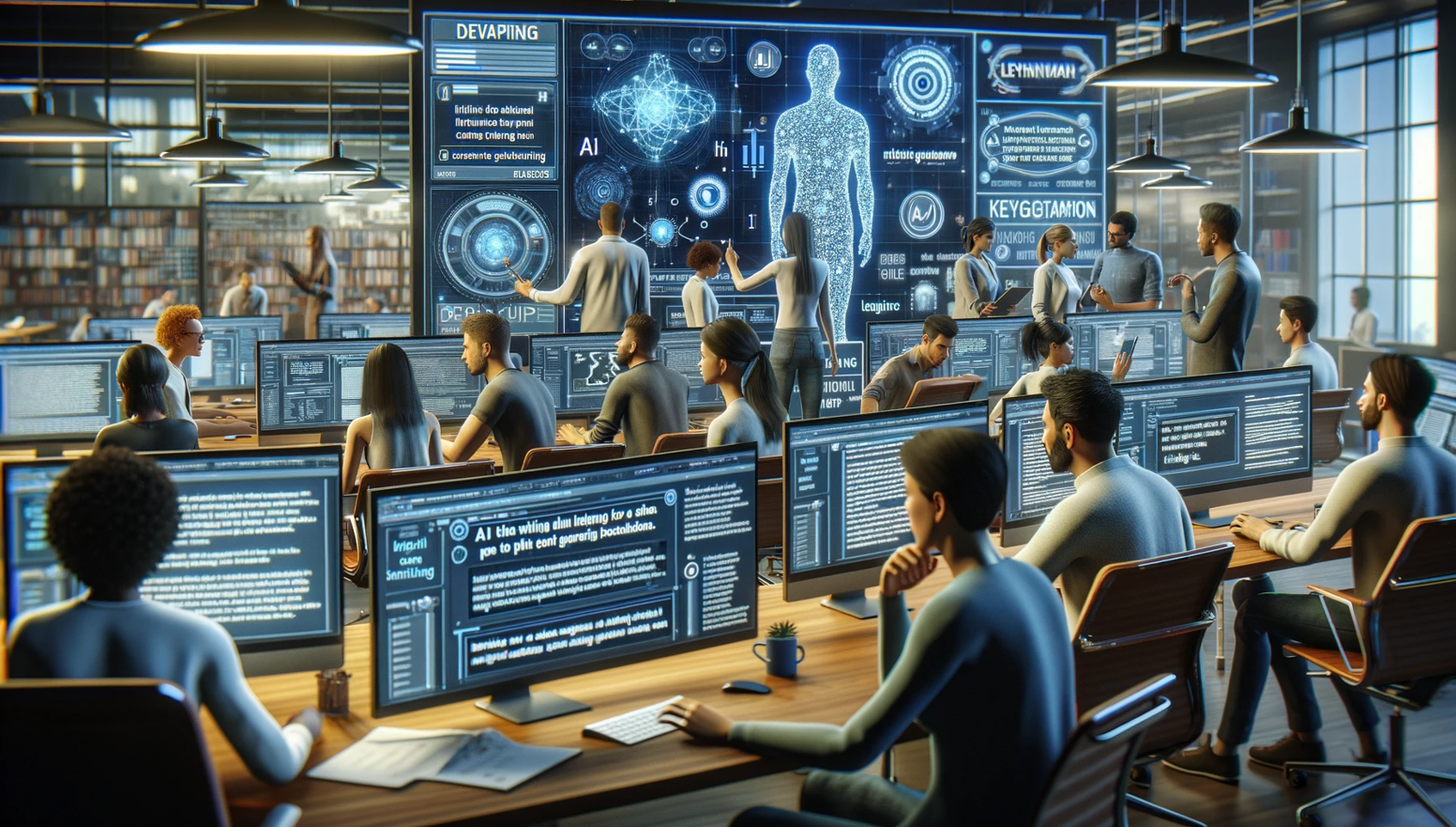 how does ai write articles